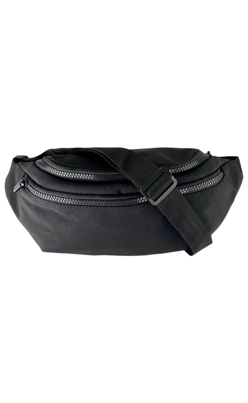 Black Colour Taske - Vada Matte Nylon - Black