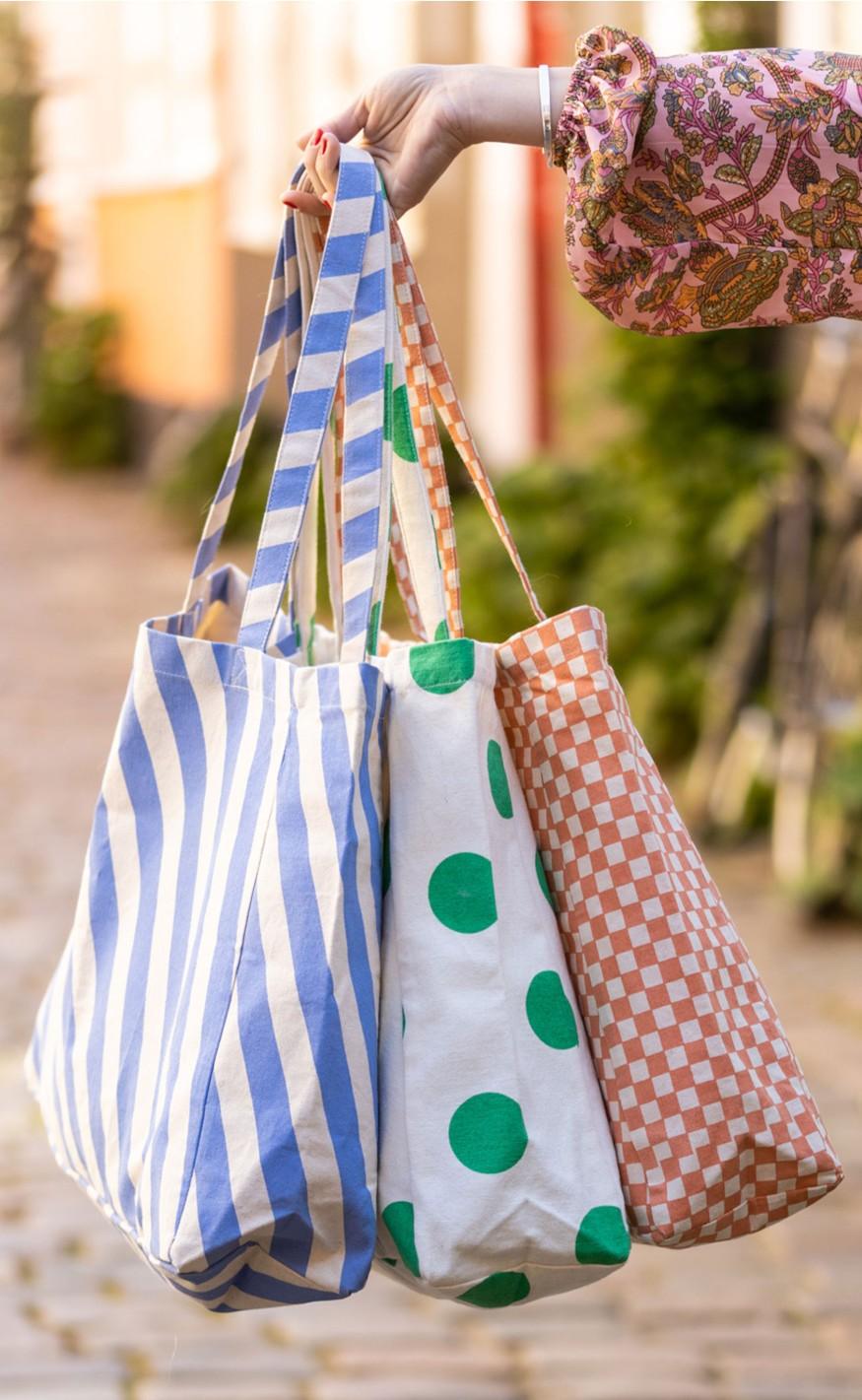 Black Colour Taske - Vonda Shopper - Green Dot
