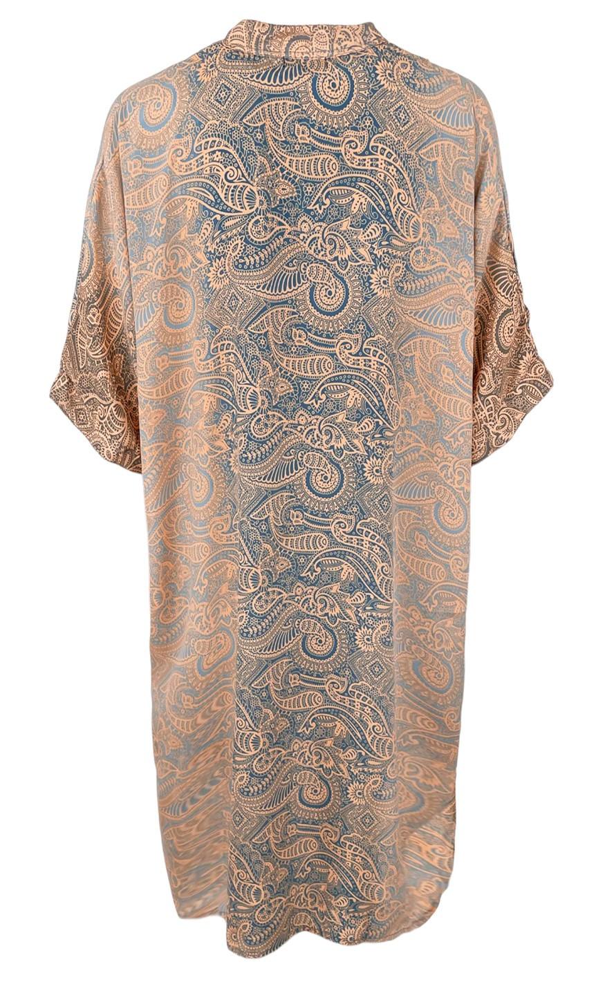Black Colour Tunika - Luna Tunic - Sea Ivory