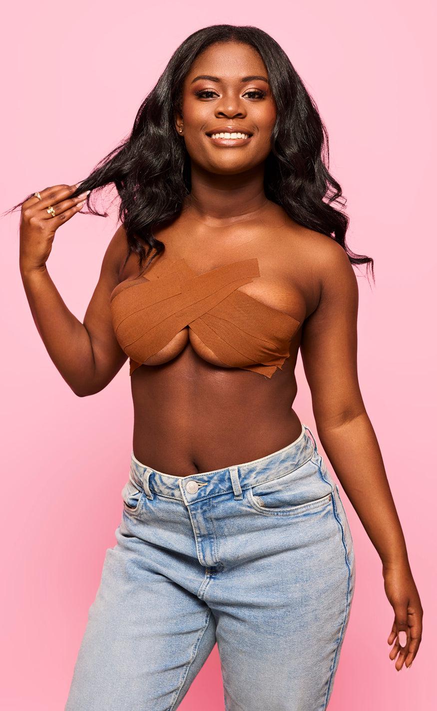 Booby Tape - Brysttape - Brown