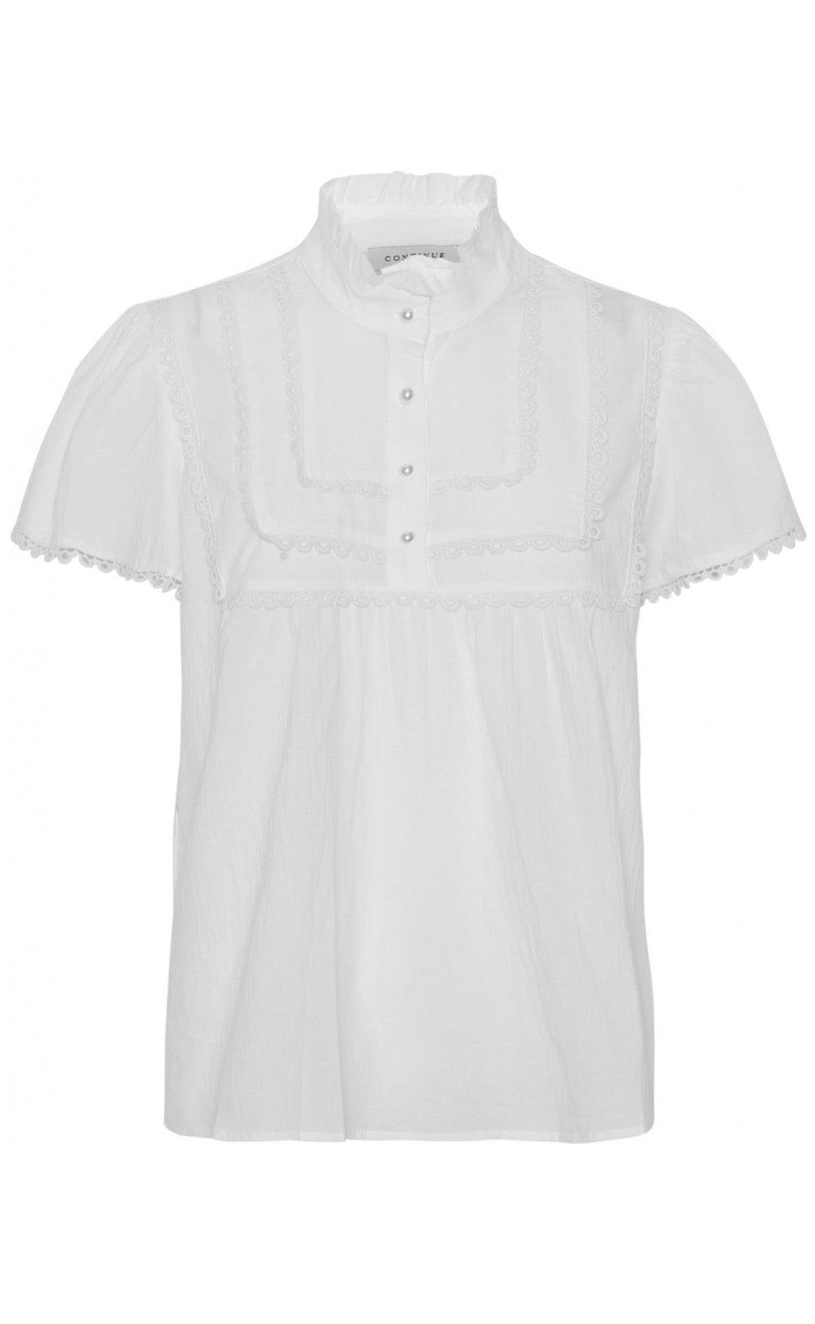 Continue Bluse - Isabella - White