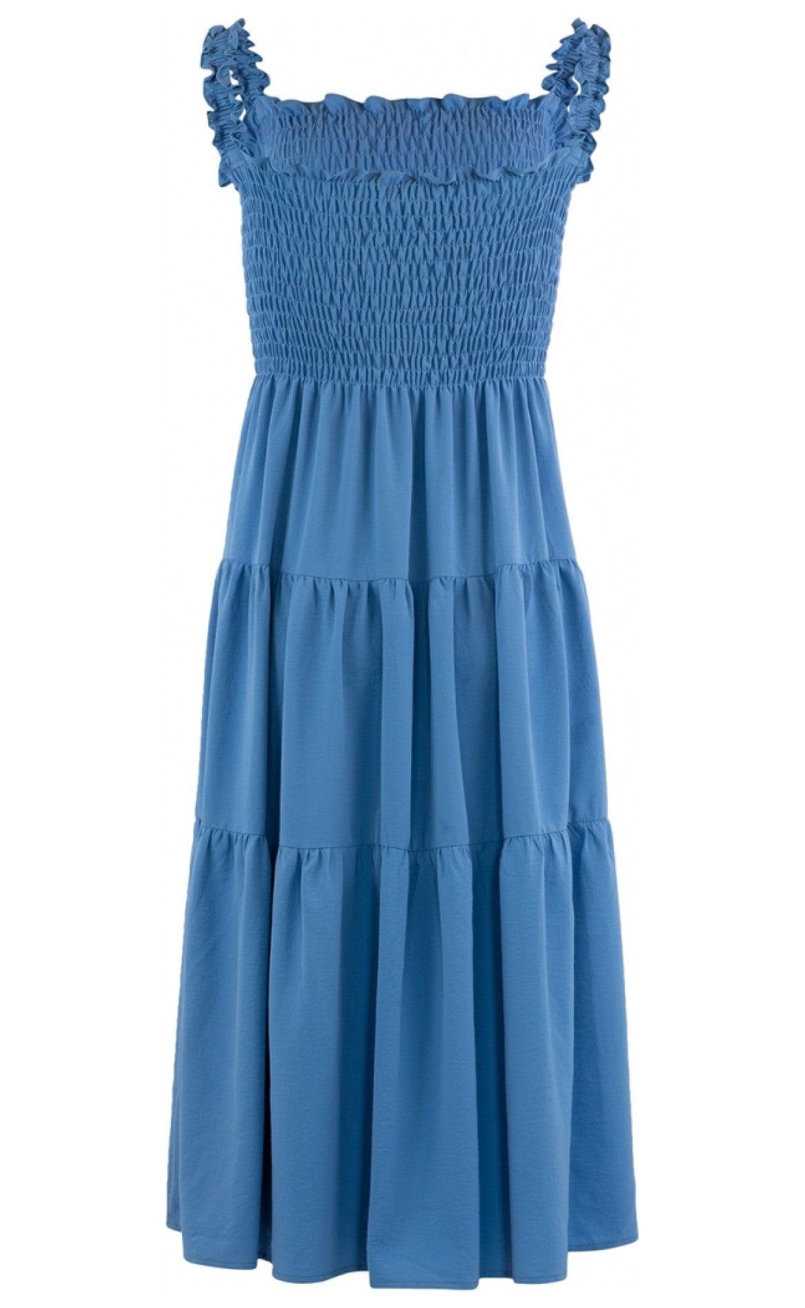Continue Kjole - Beth - Blue