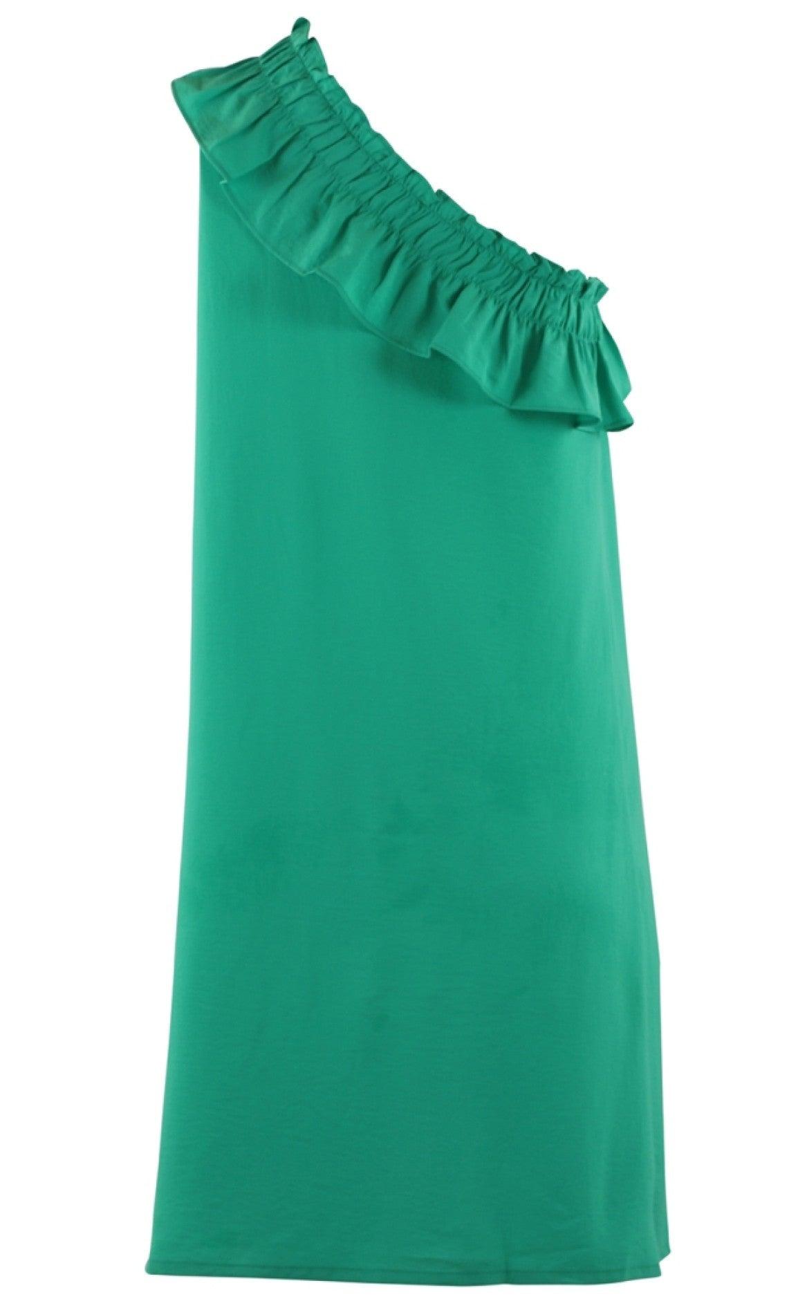 Continue Kjole - Josefine - Grass Green