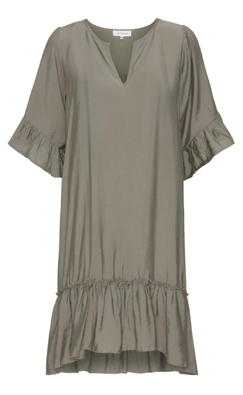 Continue Kjole - Thyra Short - Army