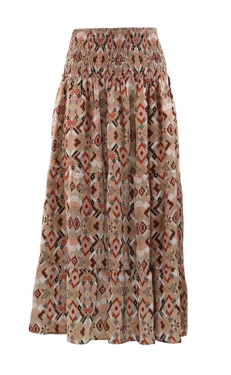 Continue Nederdel - Anna - Mixed Print