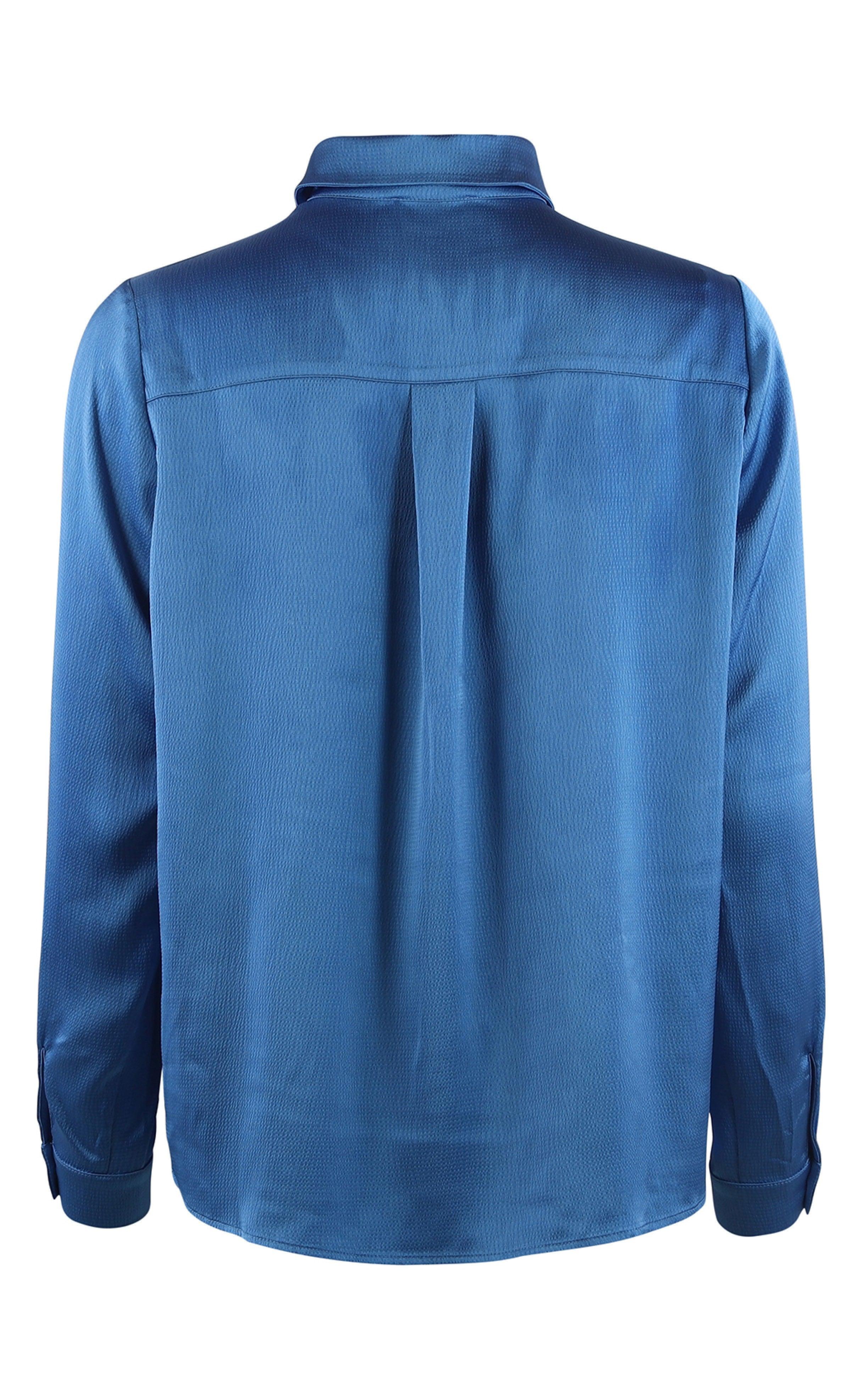 Continue Skjorte - Jytte - Electric Blue
