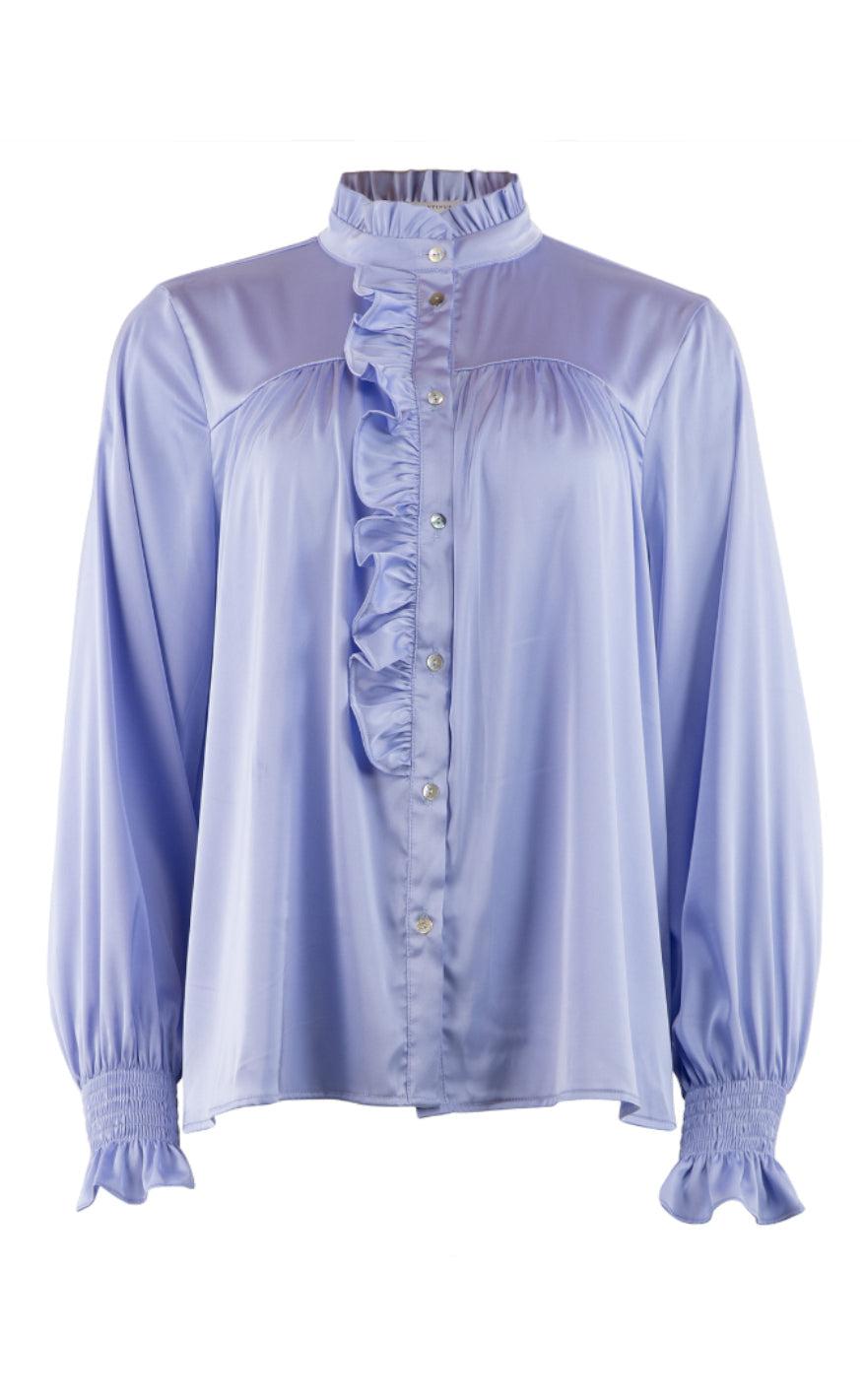 Continue Skjorte - Malika - Light Blue