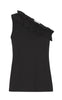 Continue Top - Josefine Jersey  - Black