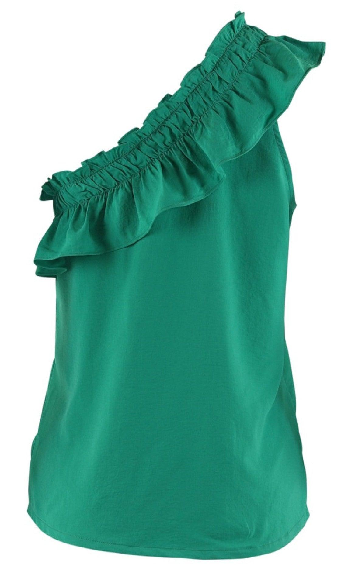 Continue top - Josefine - Grass Green