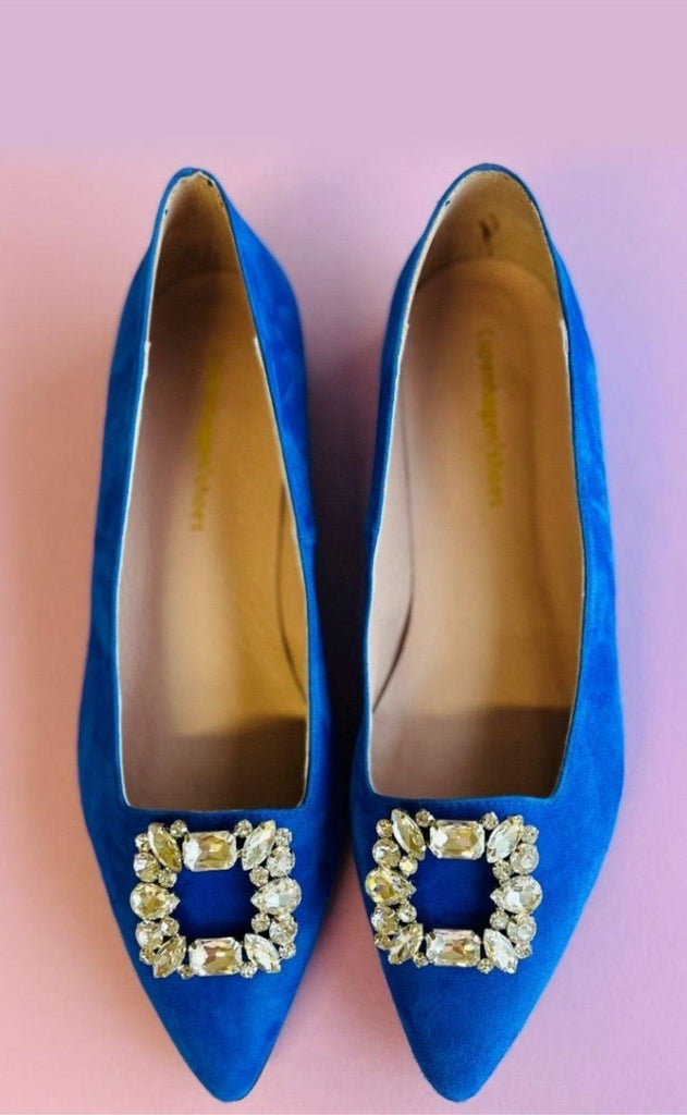 Copenhagen Shoes Ballerina - Fairytales - Electric Blue