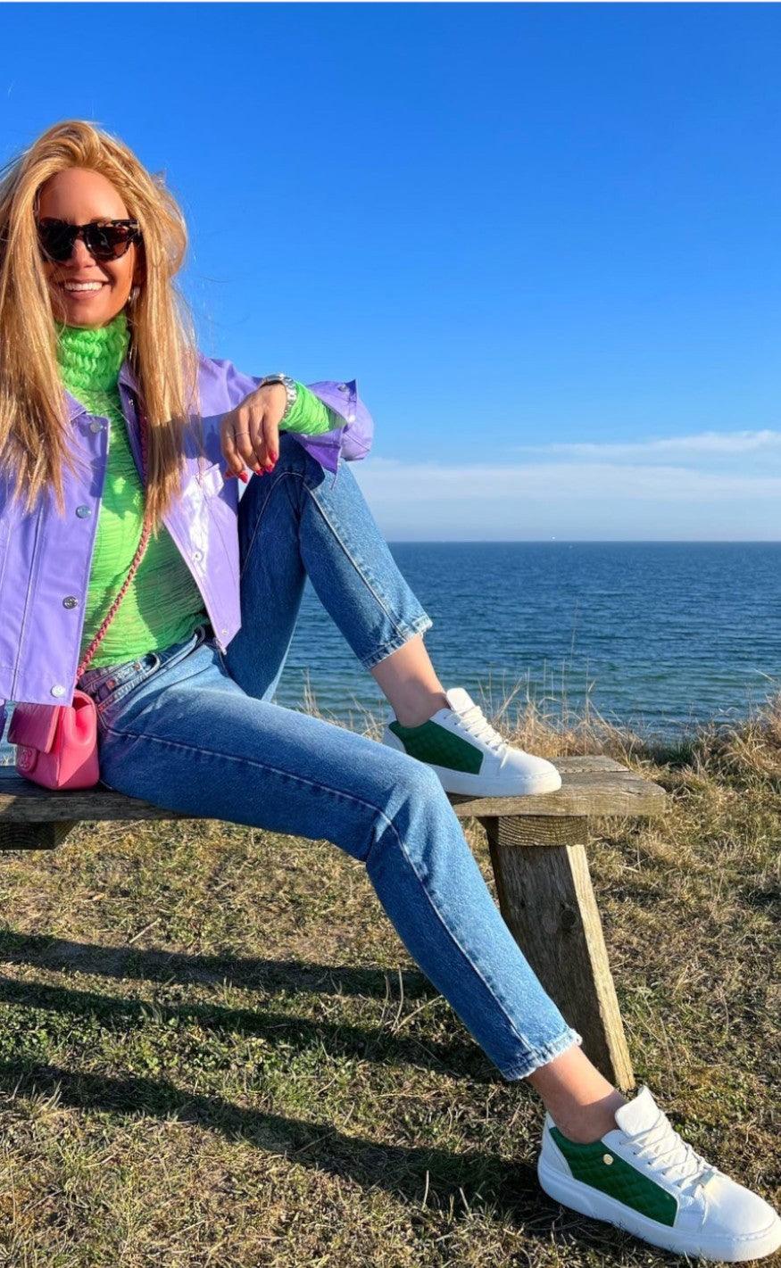 Copenhagen Shoes By Josefine Valentin Sneakers - Dressed 22 Multi - Green