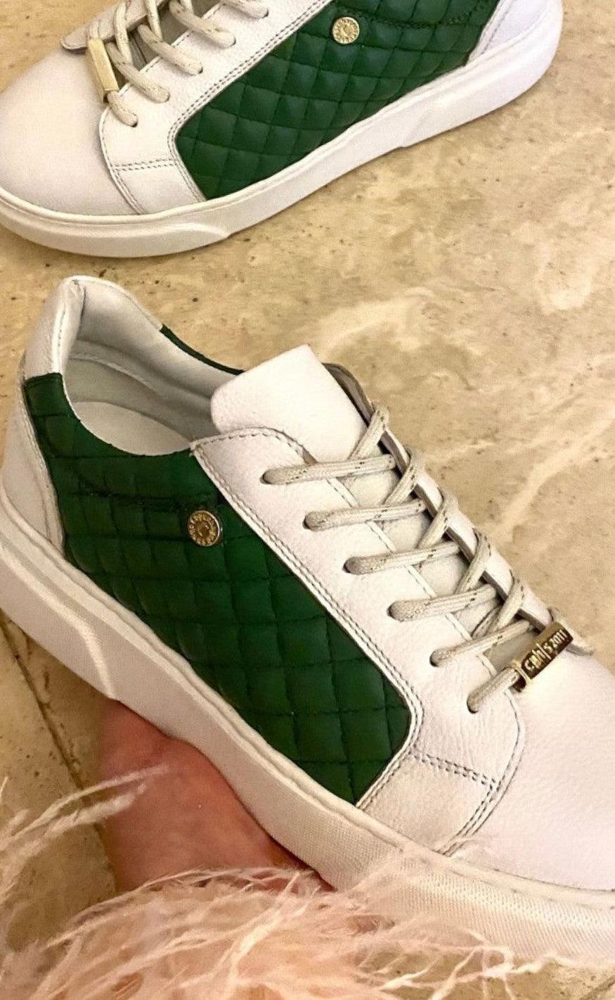 Copenhagen Shoes By Josefine Valentin Sneakers - Dressed 22 Multi - Green