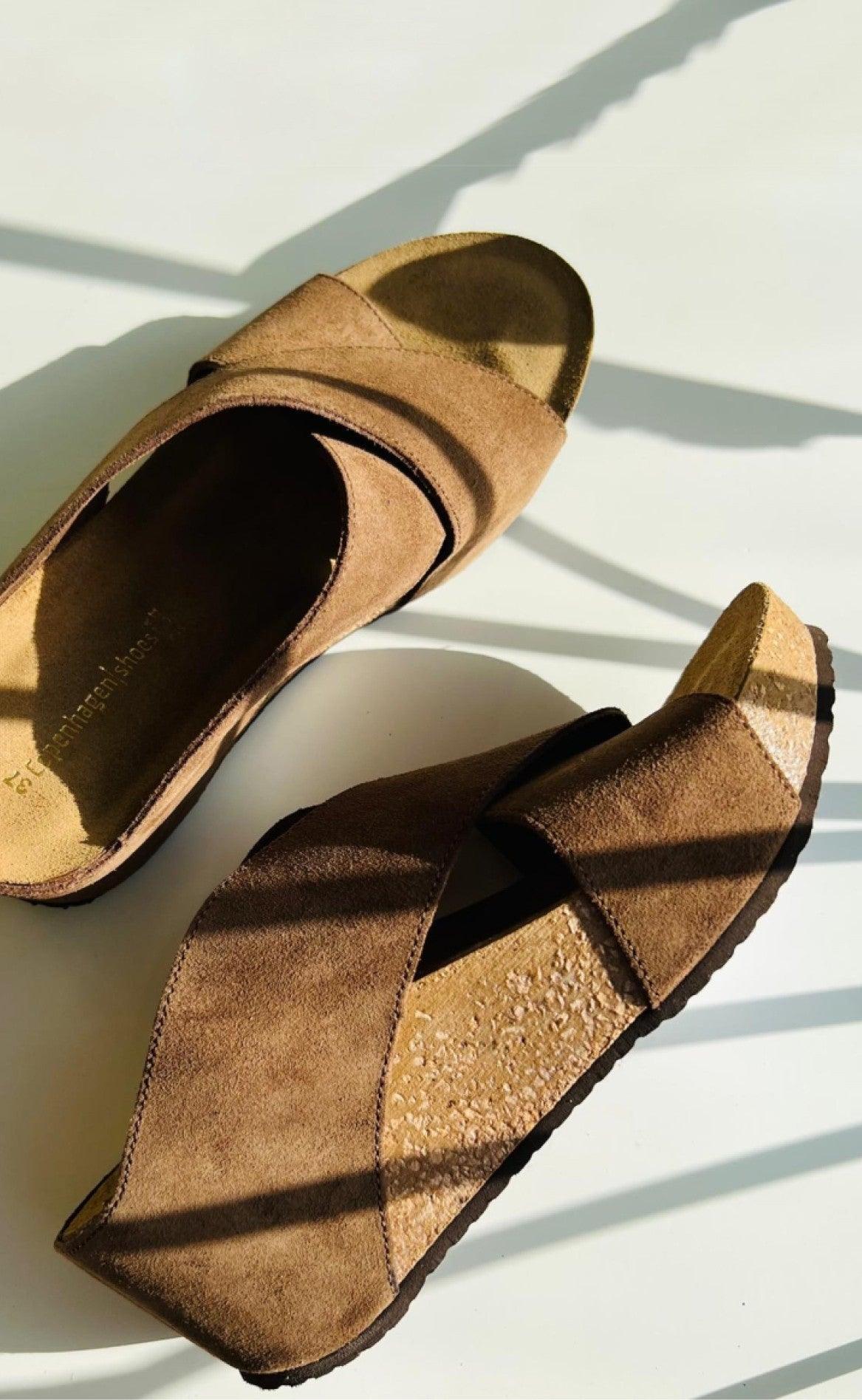 Copenhagen Shoes Sandal - Frances - Dark Beige