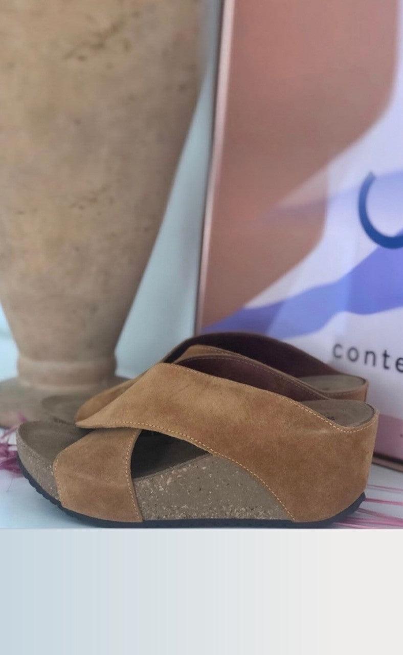 Copenhagen Shoes Sandal - Frances - Whisky