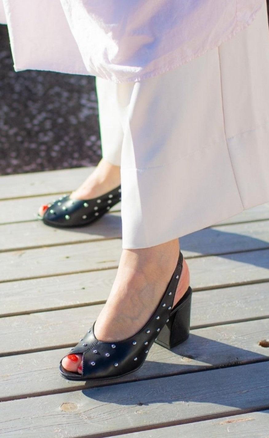 Copenhagen Shoes Sandal - My Dreams - Black Leather