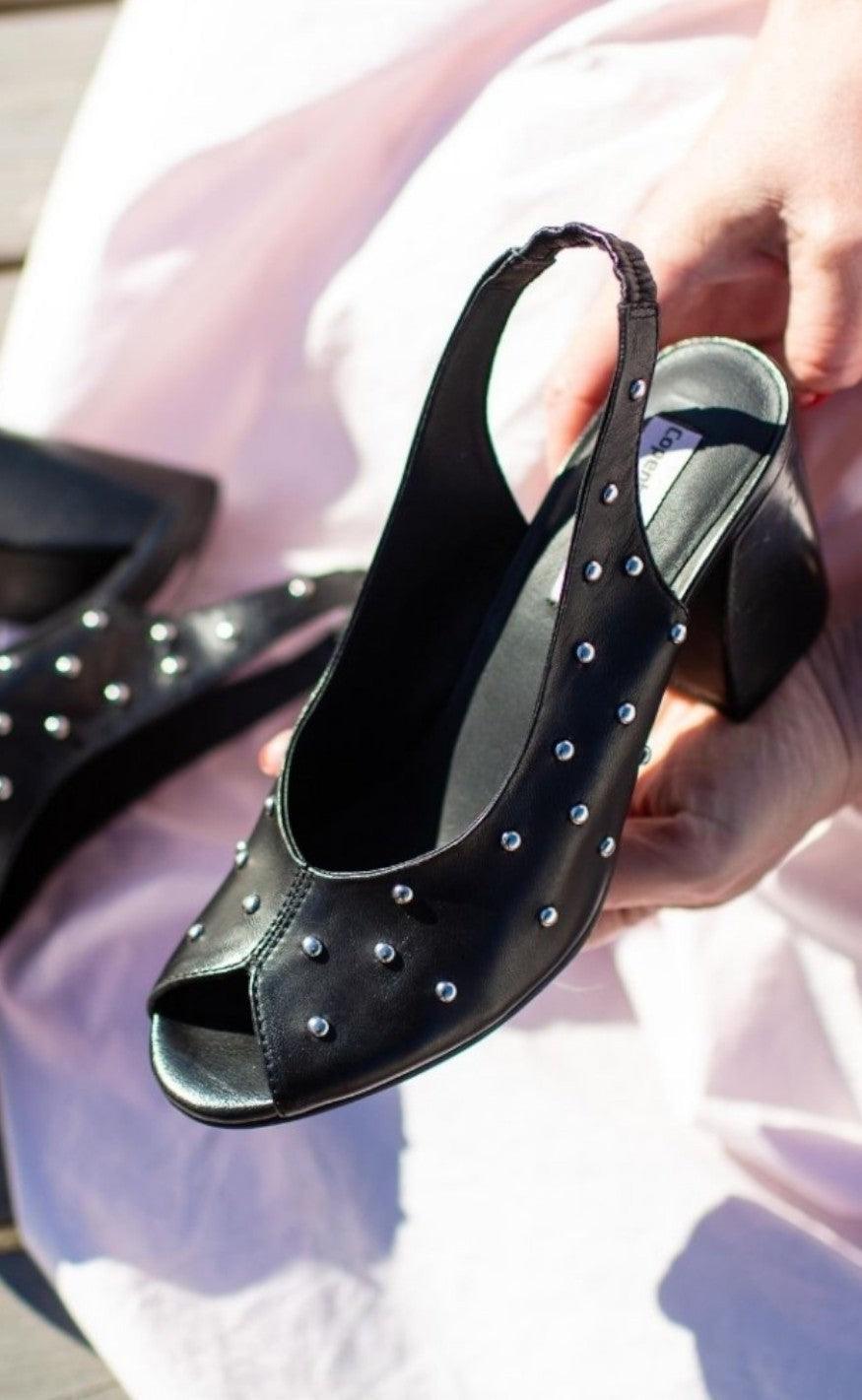 Copenhagen Shoes Sandal - My Dreams - Black Leather