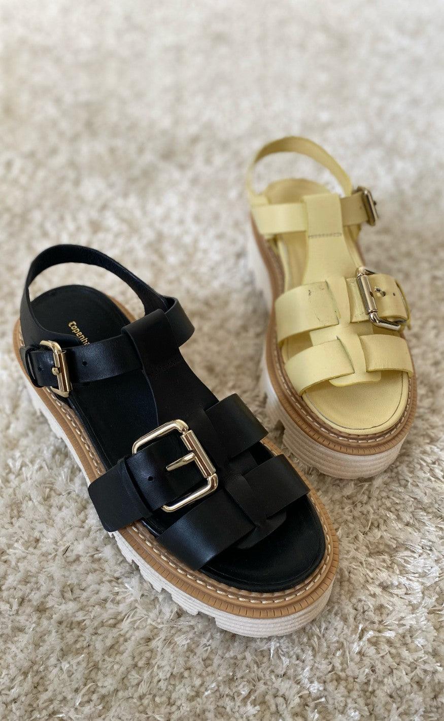 Copenhagen Shoes Sandal - Power For Life - Yellow