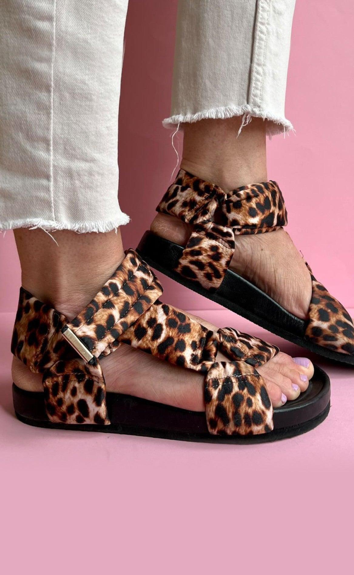 Copenhagen Shoes Sandaler - Carrie - Brown Leopard