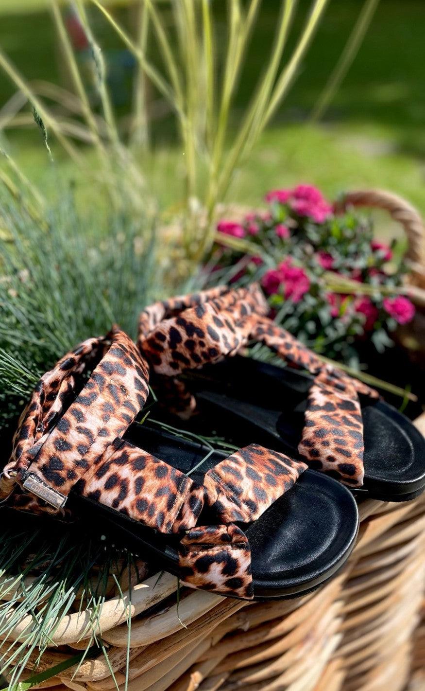Copenhagen Shoes Sandaler - Carrie - Brown Leopard