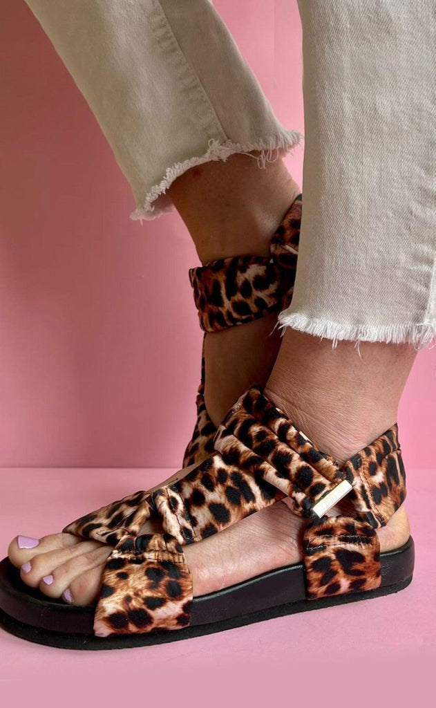 Copenhagen Shoes Sandaler - Carrie - Brown Leopard