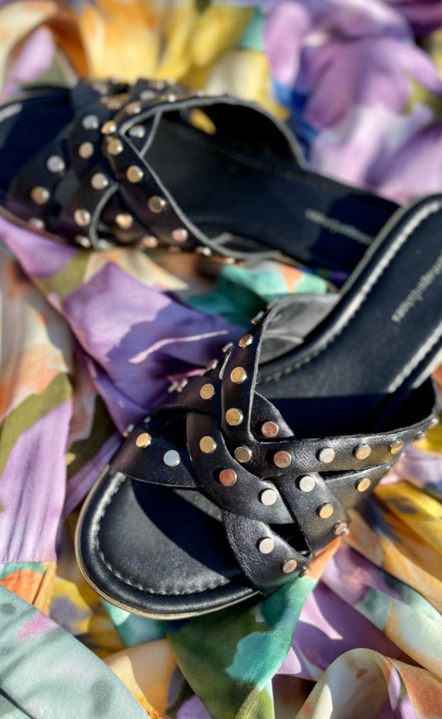 Copenhagen Shoes Sandaler - Lala Studs - Black