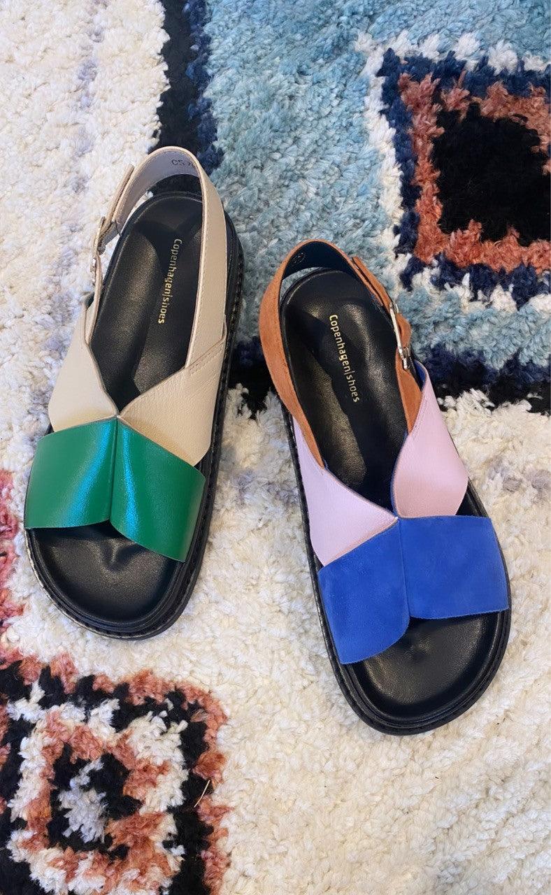 Copenhagen Shoes Sandaler - New Stronger - Blue Multi