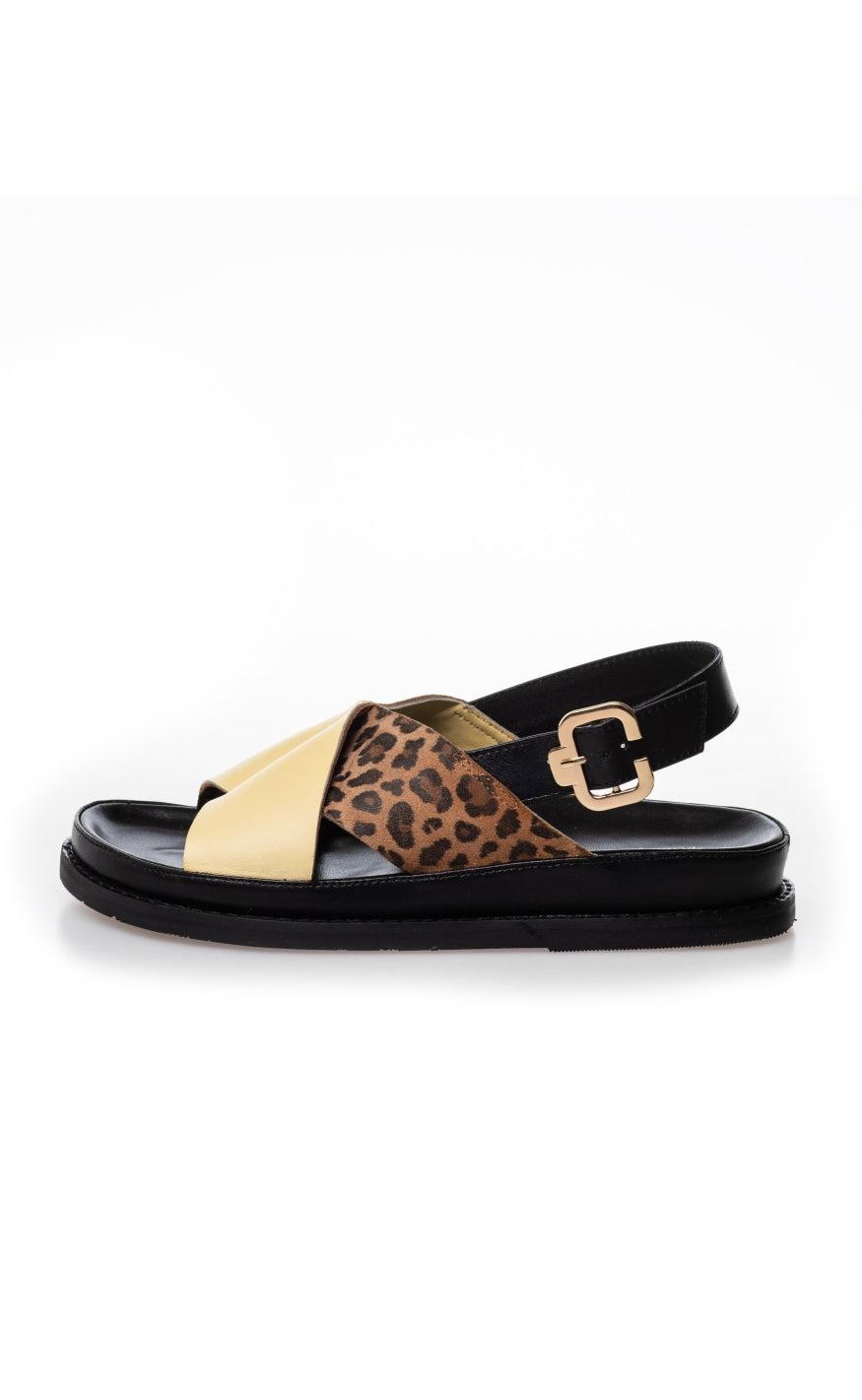 Copenhagen Shoes Sandaler - New Stronger - Pale Banana/Leo