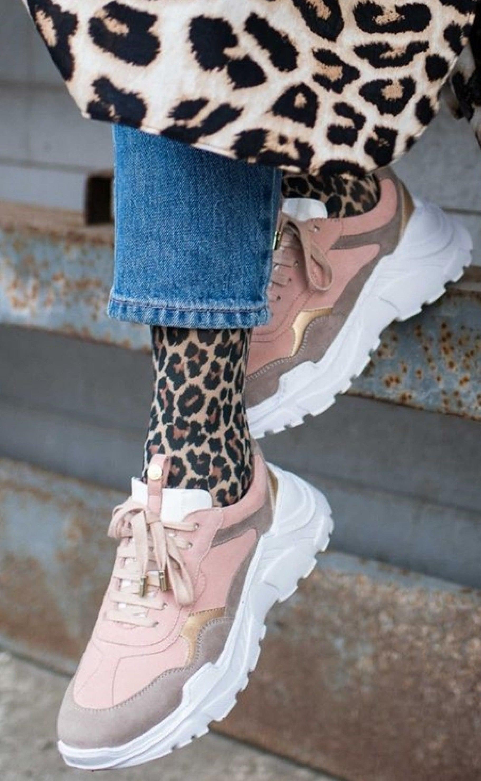 Copenhagen Shoes Sneaker - Candy Multi - Nude Beige