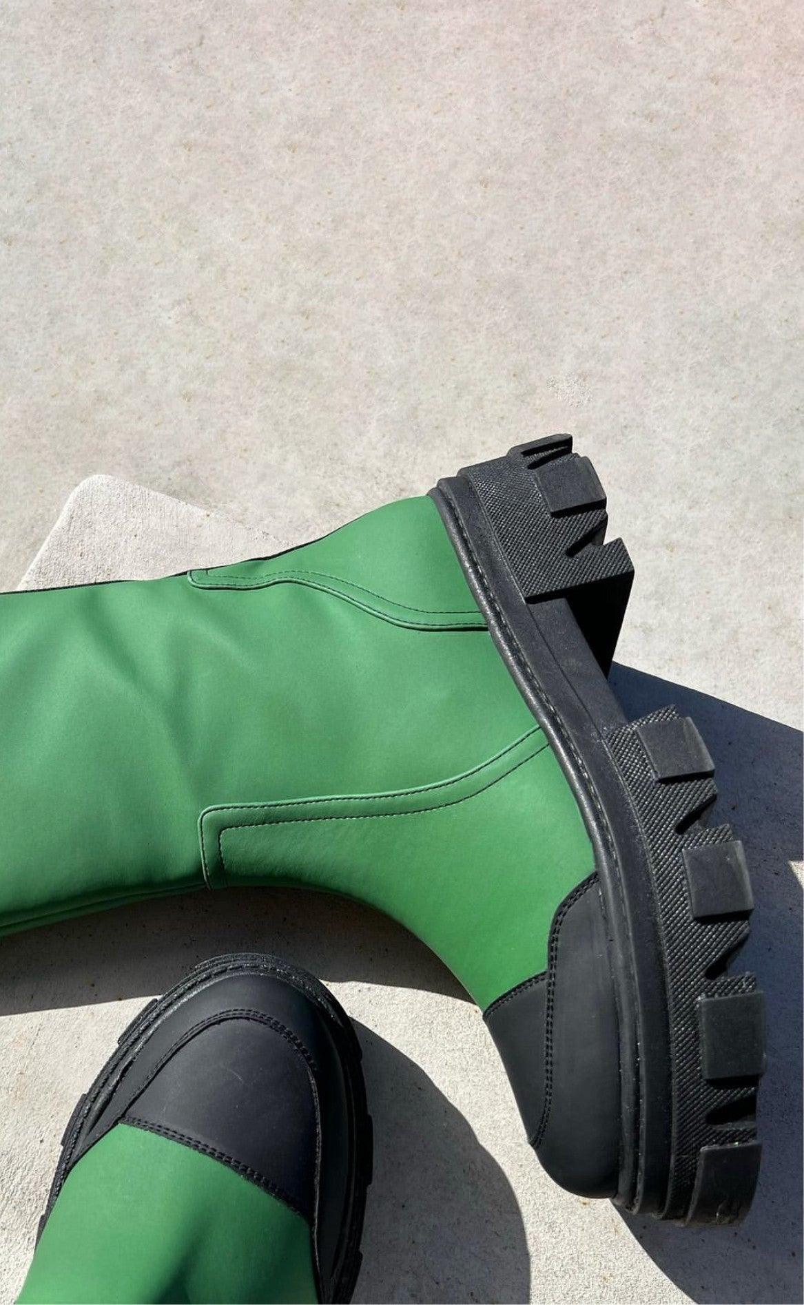 Copenhagen Shoes Støvle - On My Own - Green