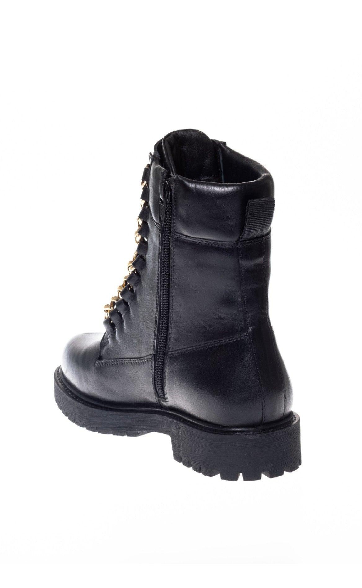 Copenhagen Shoes Støvle - Vilma Chain - Black Gold