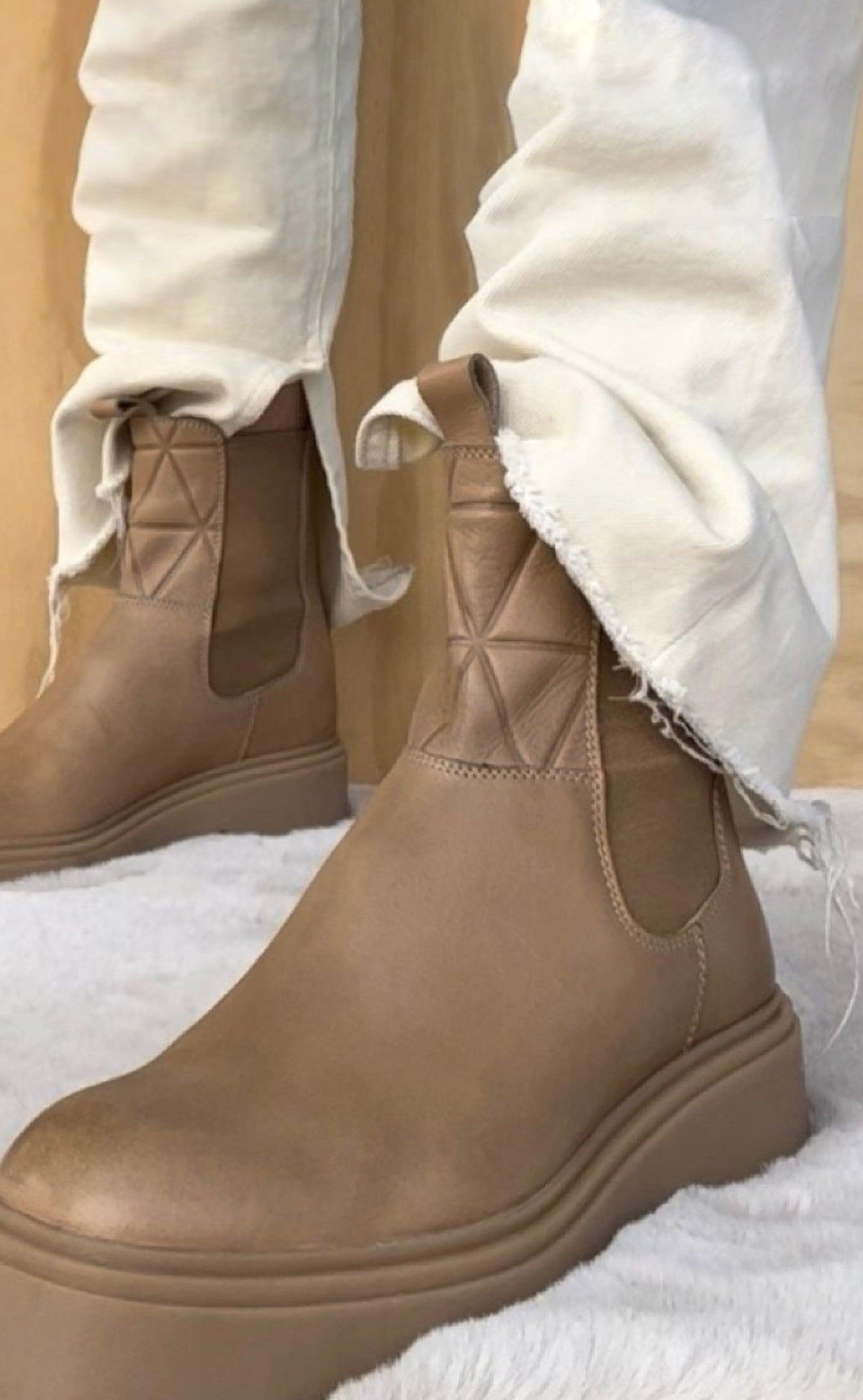 Copenhagen Shoes Støvler - Chelsea - Camel
