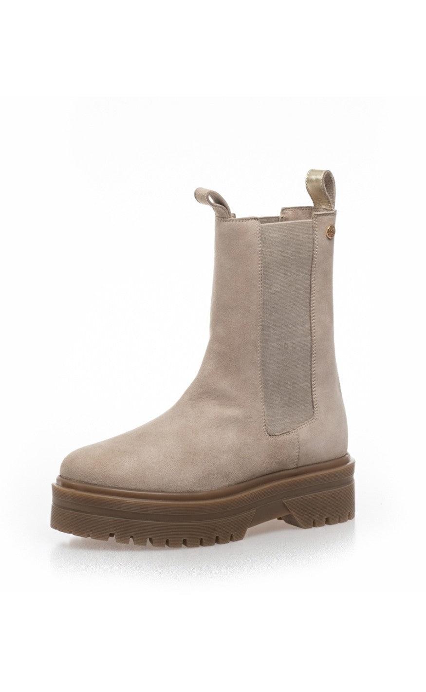 Copenhagen Shoes Støvler - Going Suede - Beige