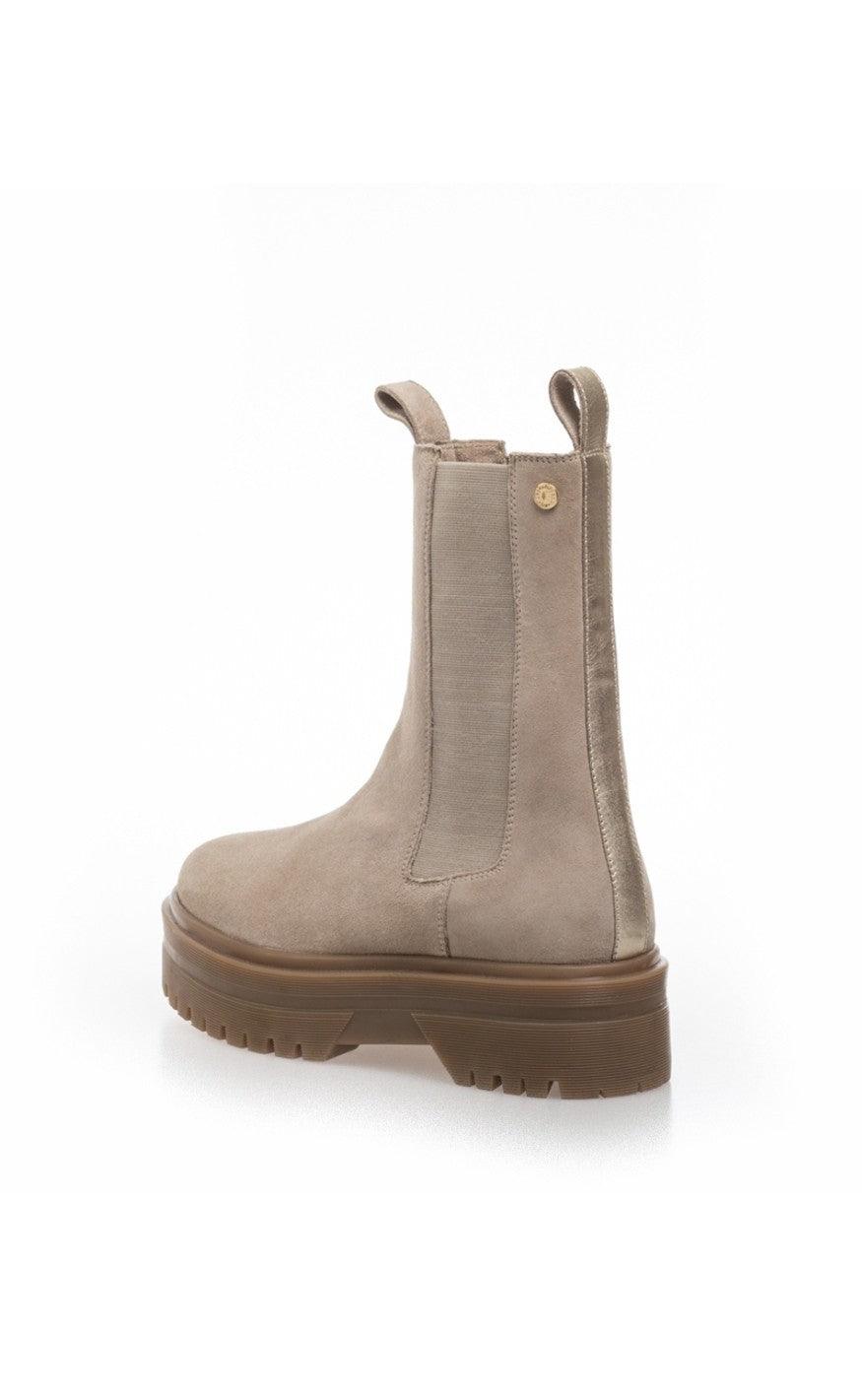 Copenhagen Shoes Støvler - Going Suede - Beige