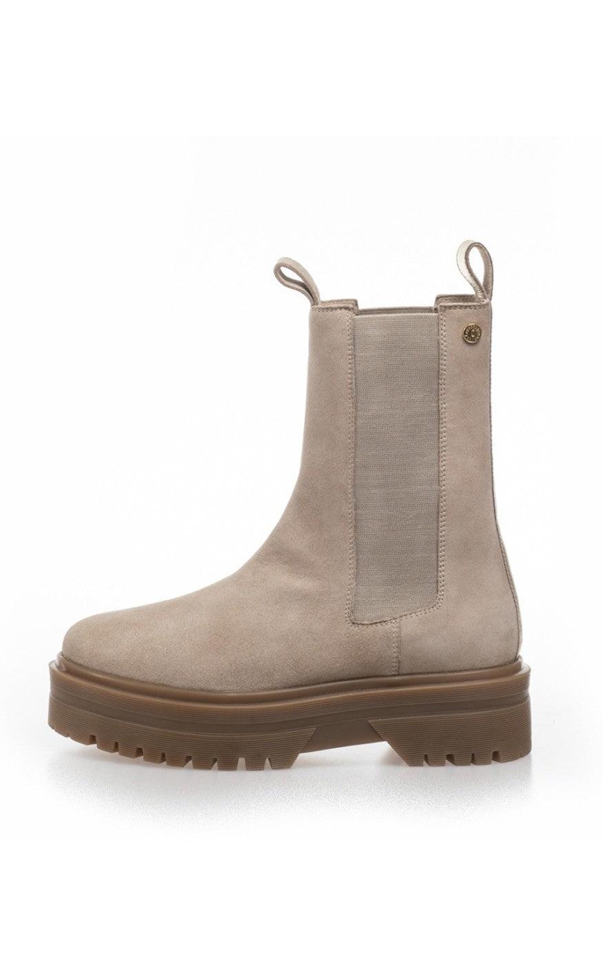 Copenhagen Shoes Støvler - Going Suede - Beige