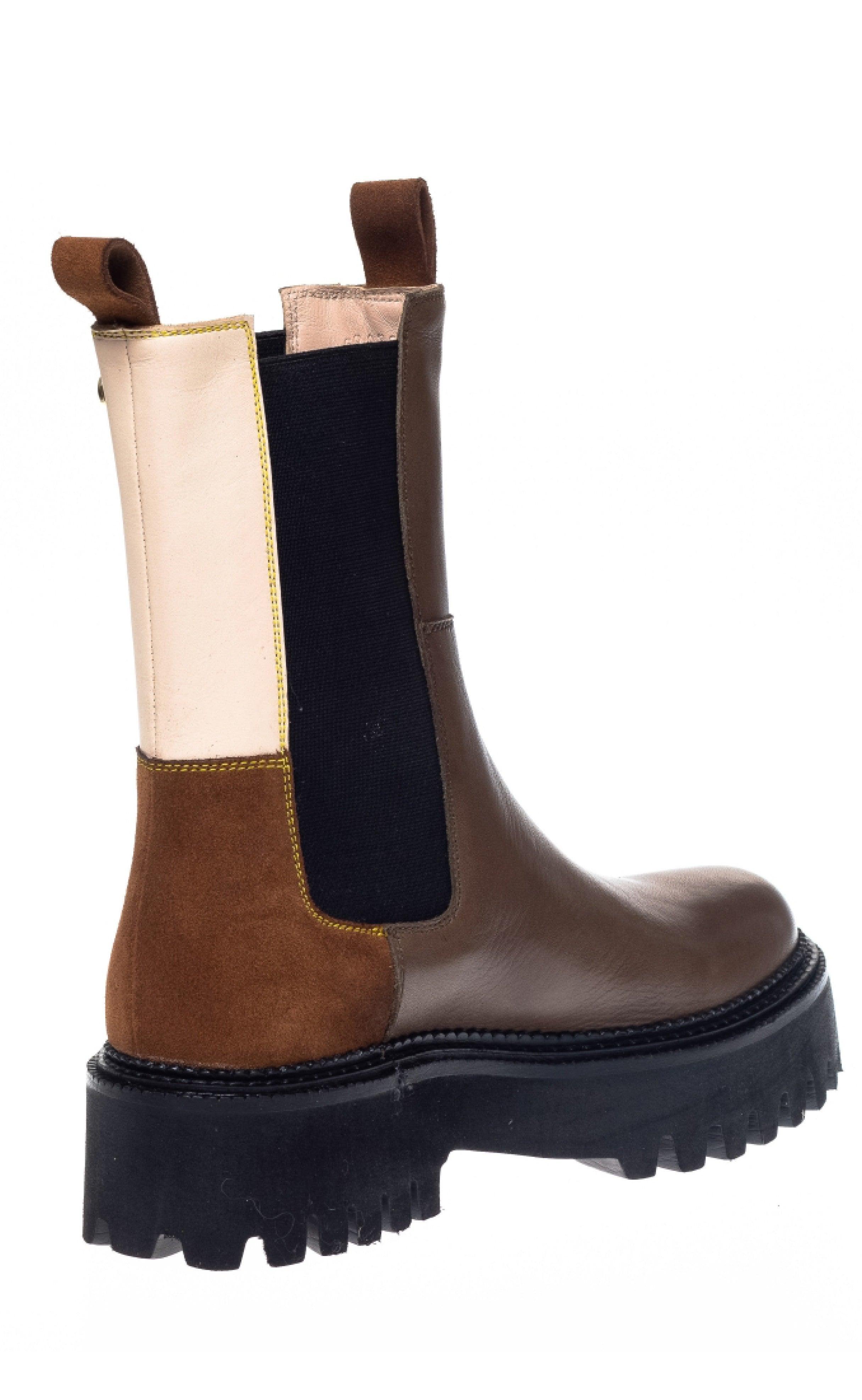 Copenhagen Shoes Støvler - Lemon Multicolor - Brown Multi