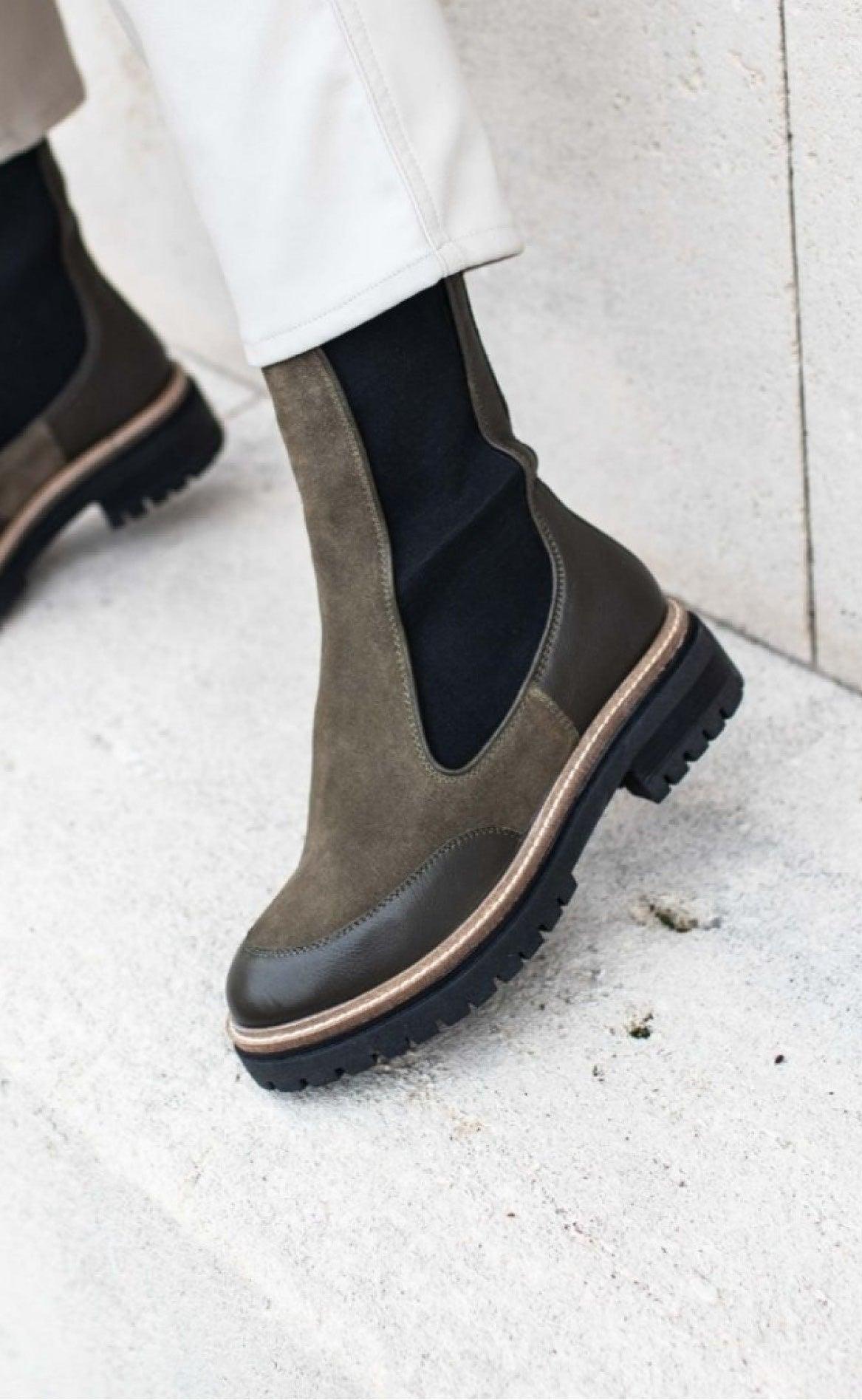 Copenhagen Shoes Støvler - New Fall - Army