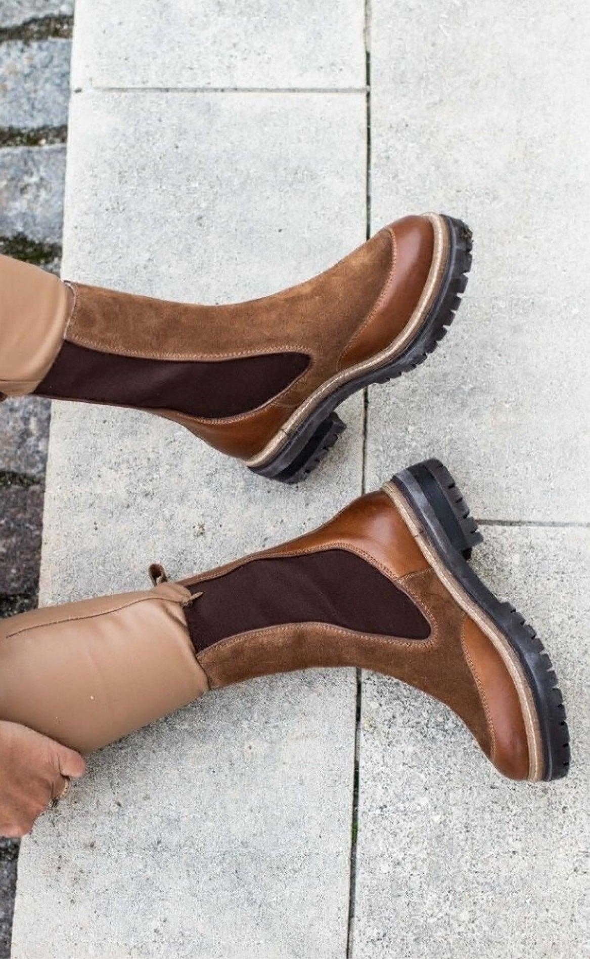 Copenhagen Shoes Støvler - New Fall - Cognac