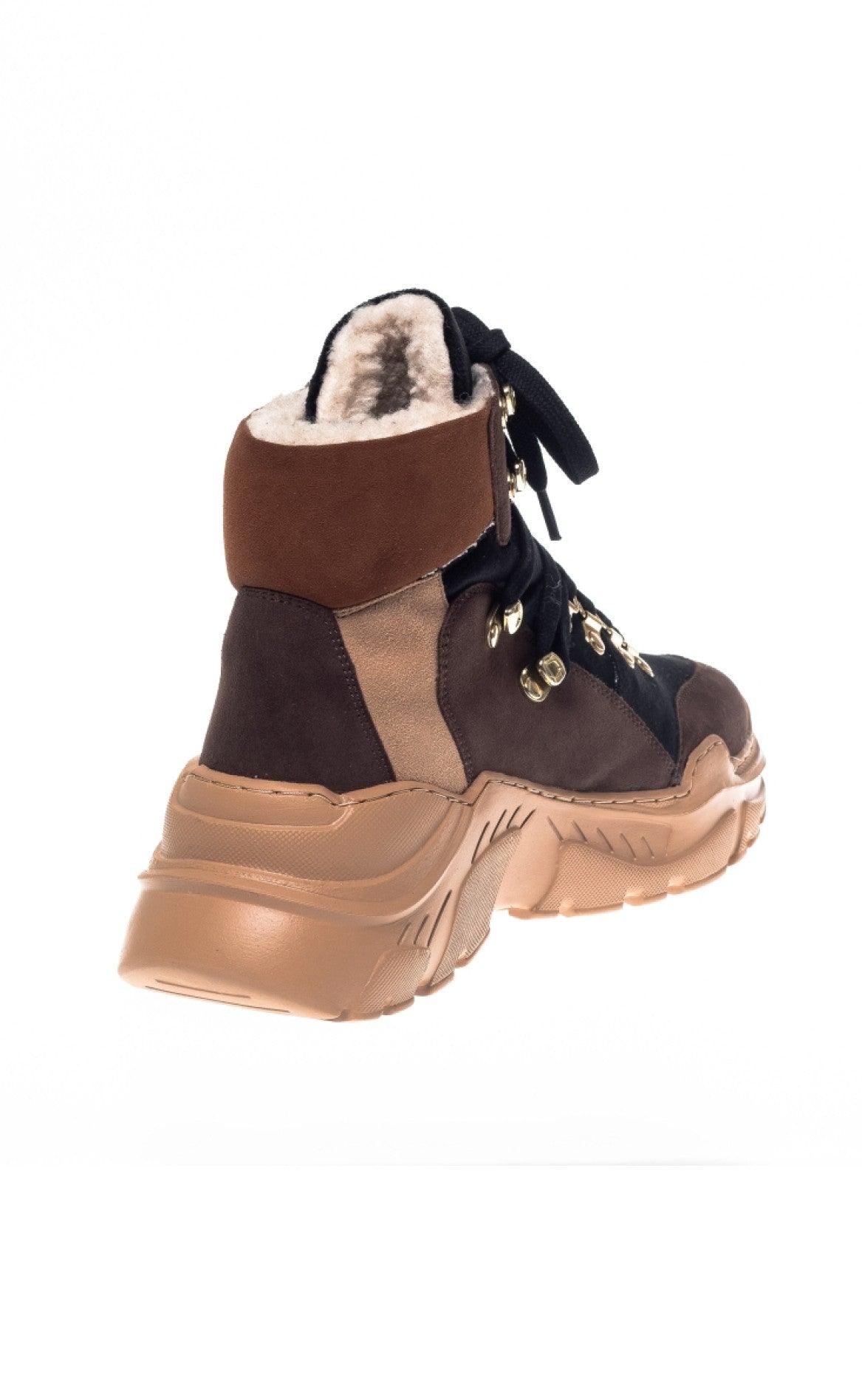 Copenhagen Shoes Støvler - New Karla - Black Multi