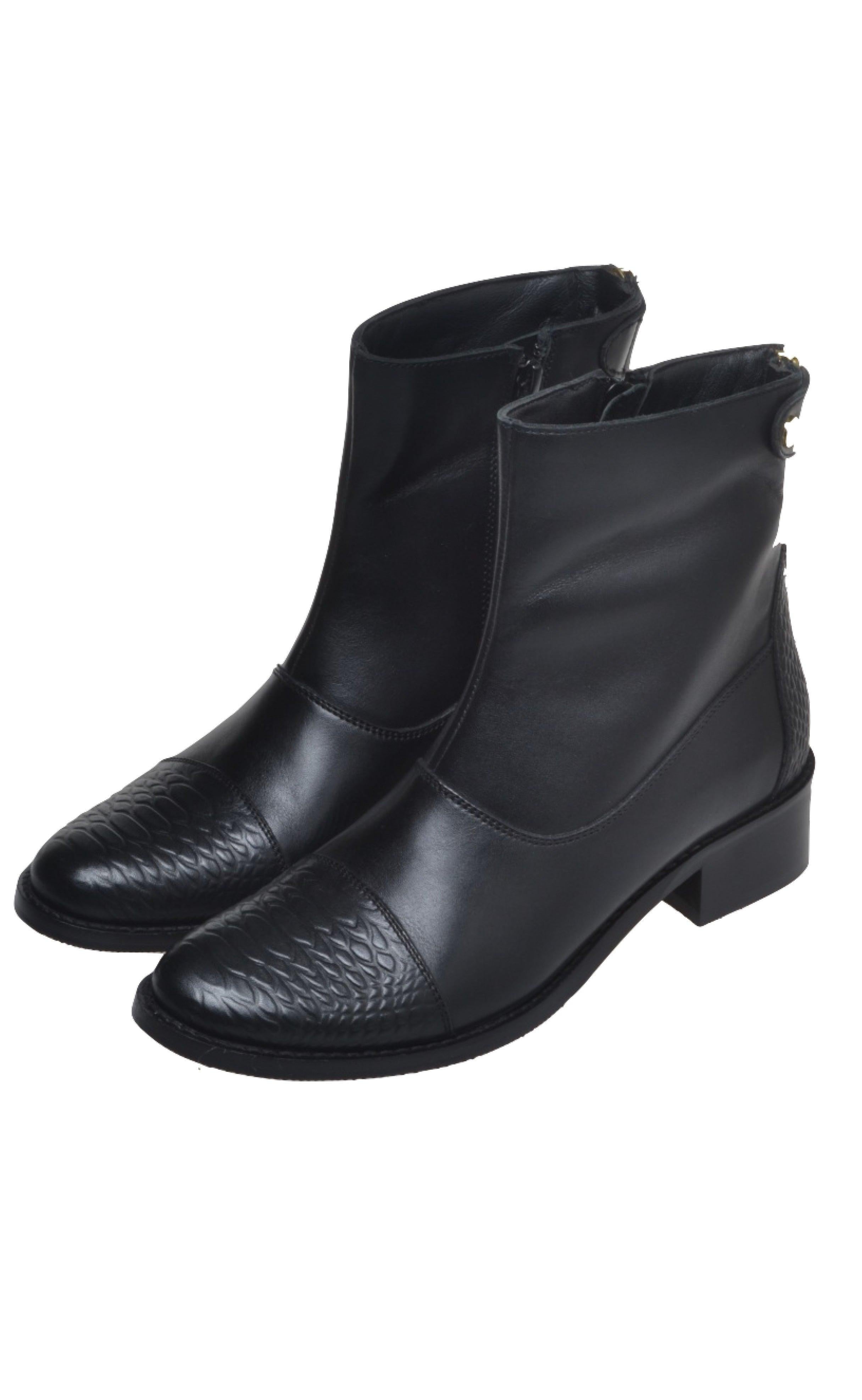 Copenhagen Shoes Støvler - She Snake - Black