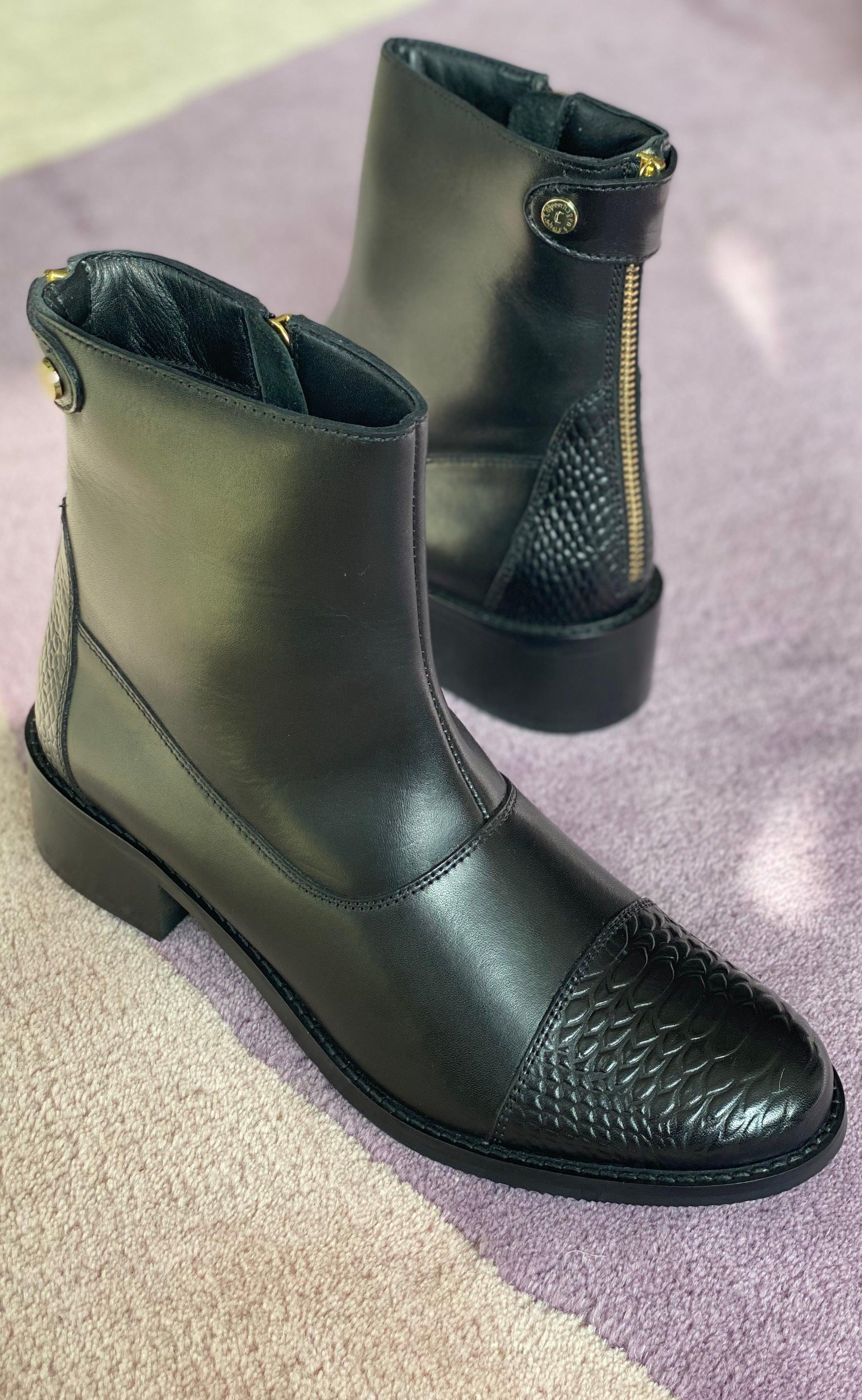 Copenhagen Shoes Støvler - She Snake - Black