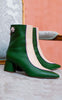 Copenhagen Shoes Støvler - Vibes Of Fashion - Off White Green