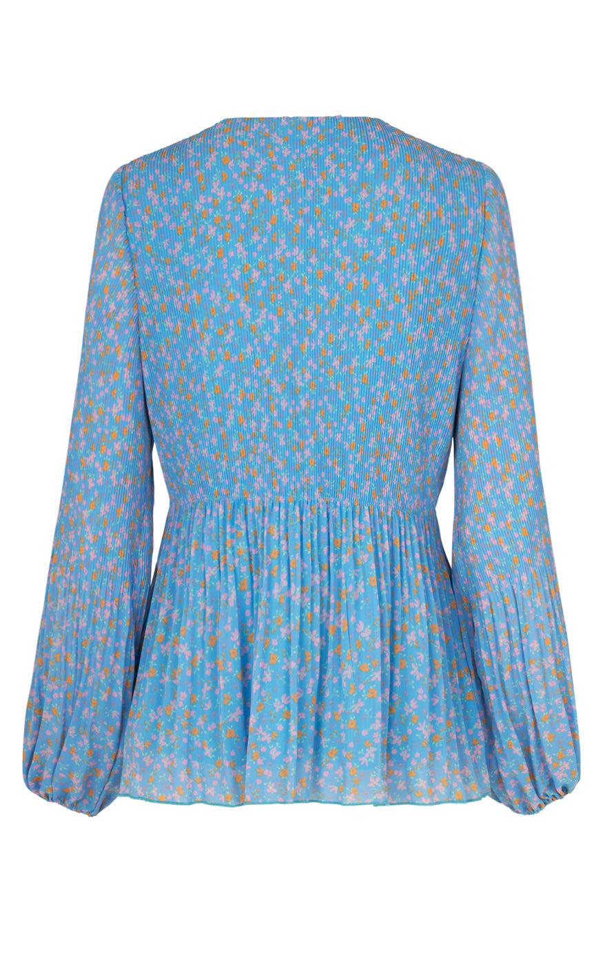 Cras Bluse - Melinda - Floral Blue