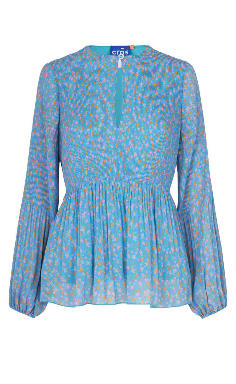 Cras Bluse - Melinda - Floral Blue