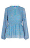 Cras Bluse - Melinda - Floral Blue