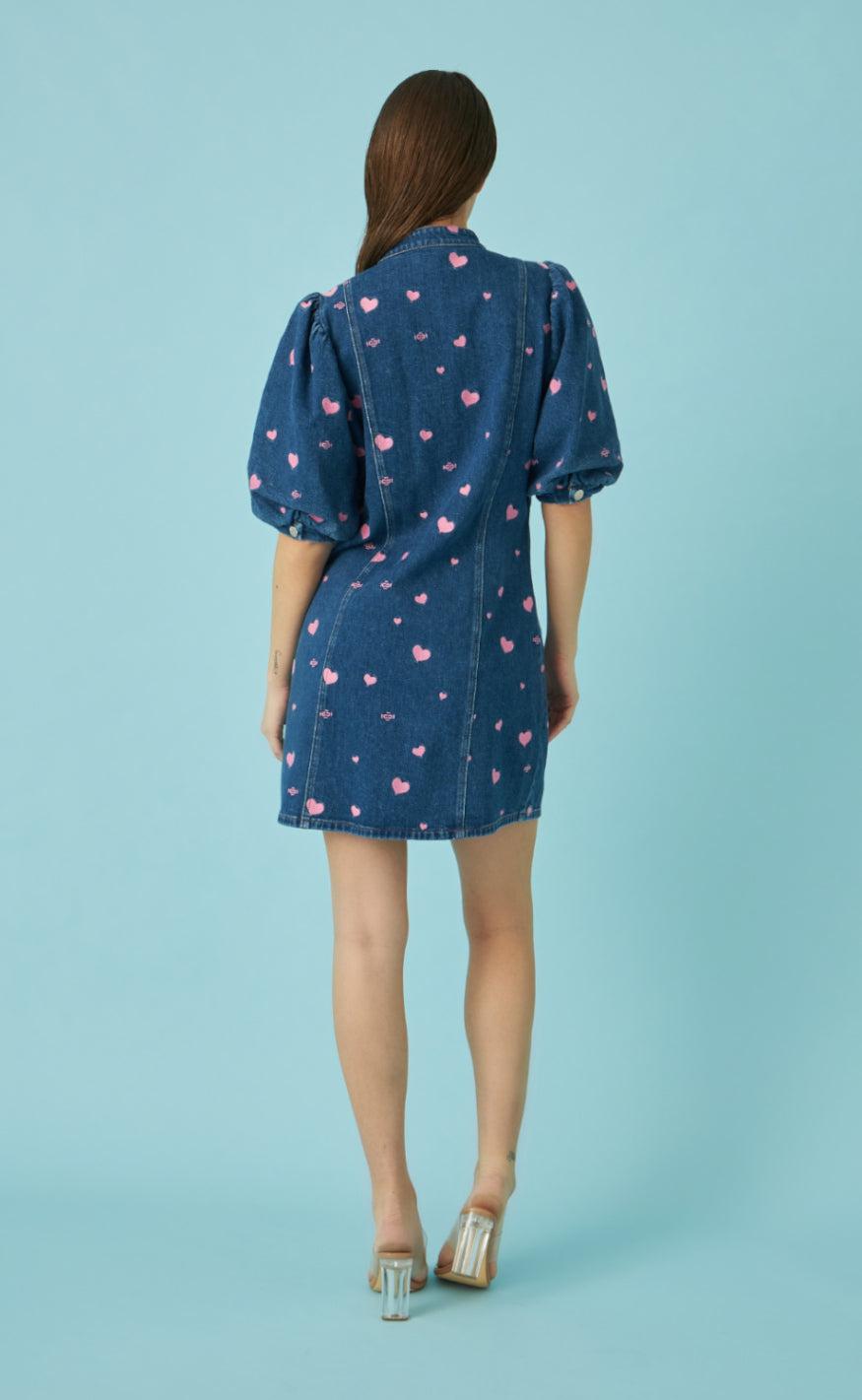 Cras Kjole - Celia - Medium Blue