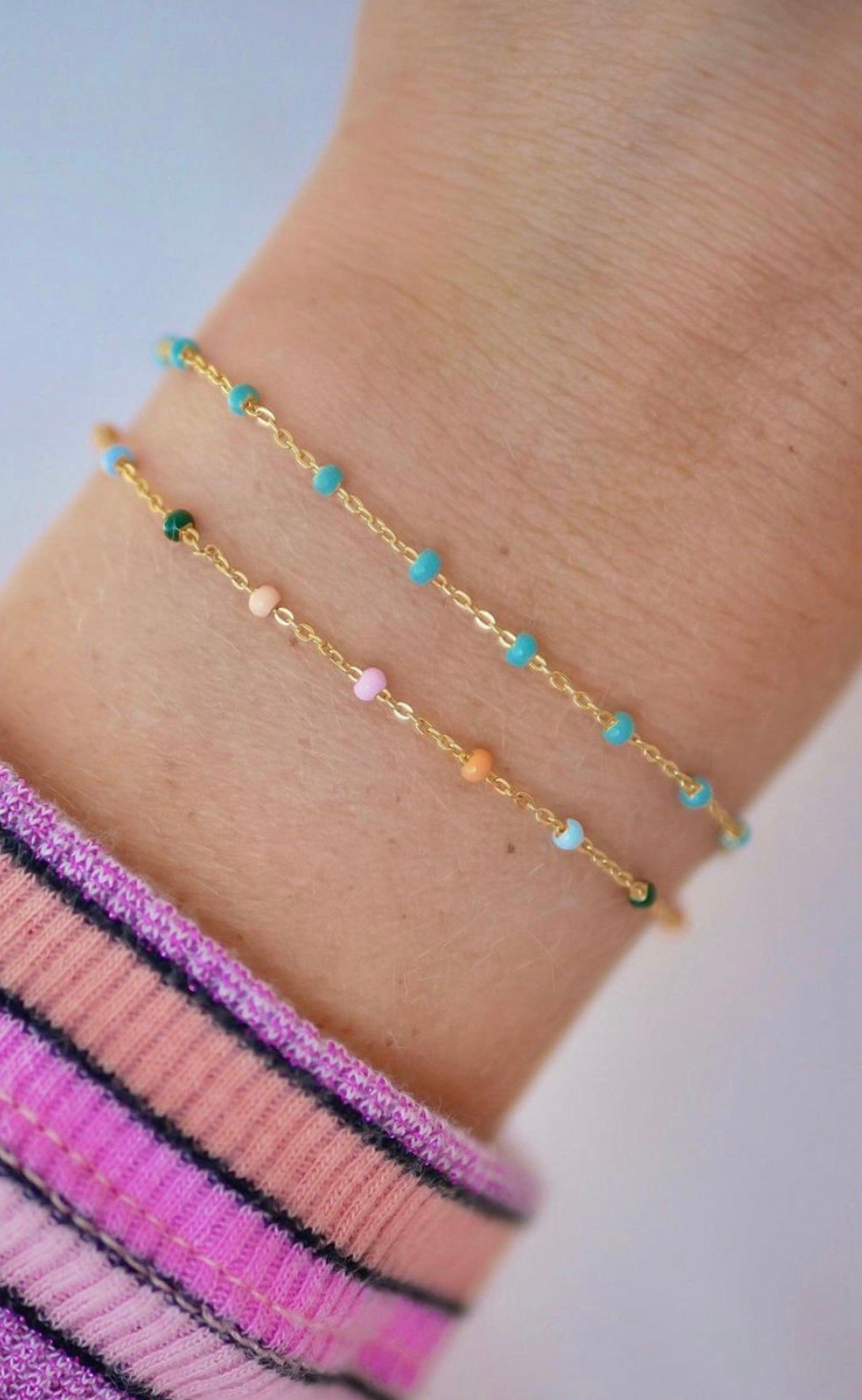 ENAMEL Copenhagen Armbånd - Lola - Mint