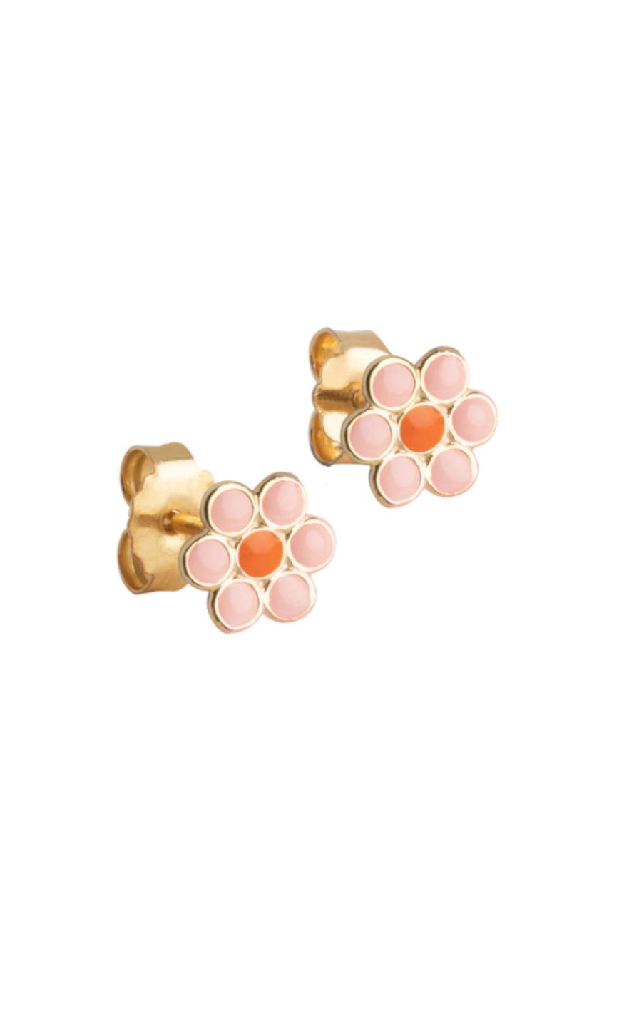 ENAMEL Copenhagen Øreringe - Blossom - Orange