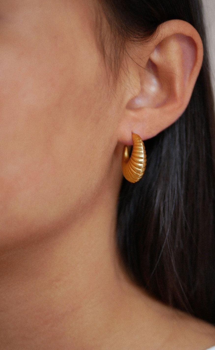 ENAMEL Copenhagen Øreringe / Hoops - Cornelia Large