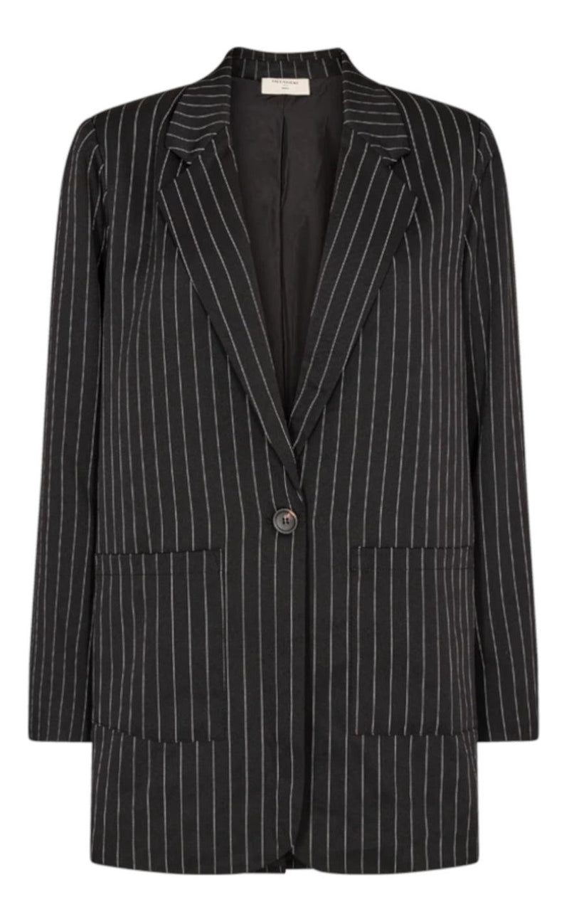 Freequent Blazer - Camillo - Black W. Off White