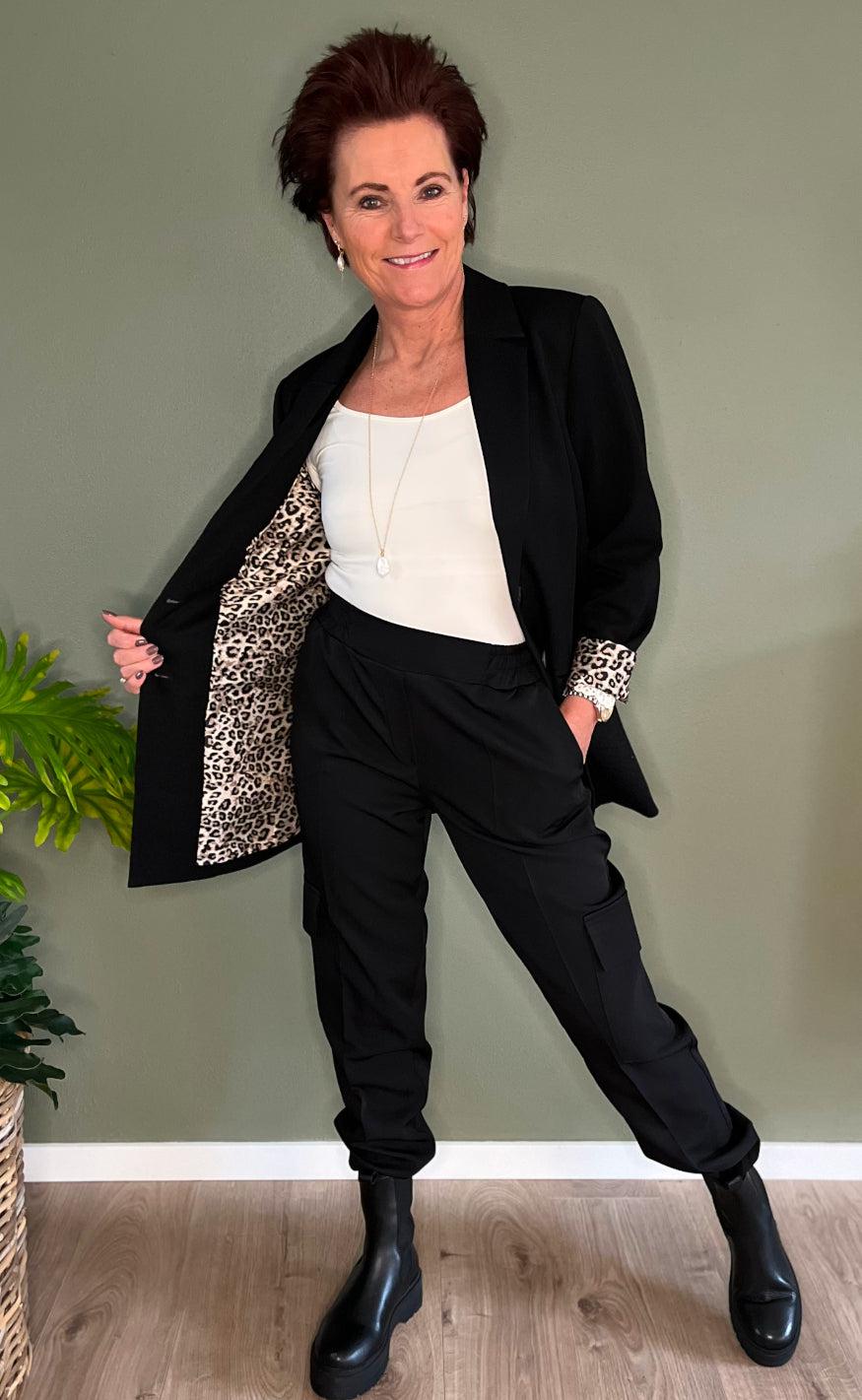 Freequent Blazer - Kitty - Black